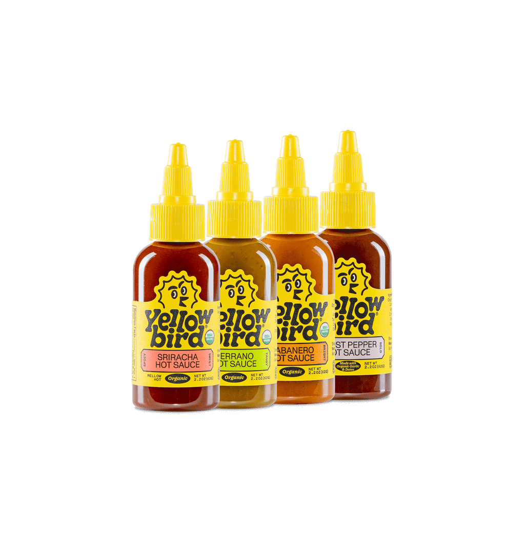Made with Organic Hot Sauce Variety Set X4