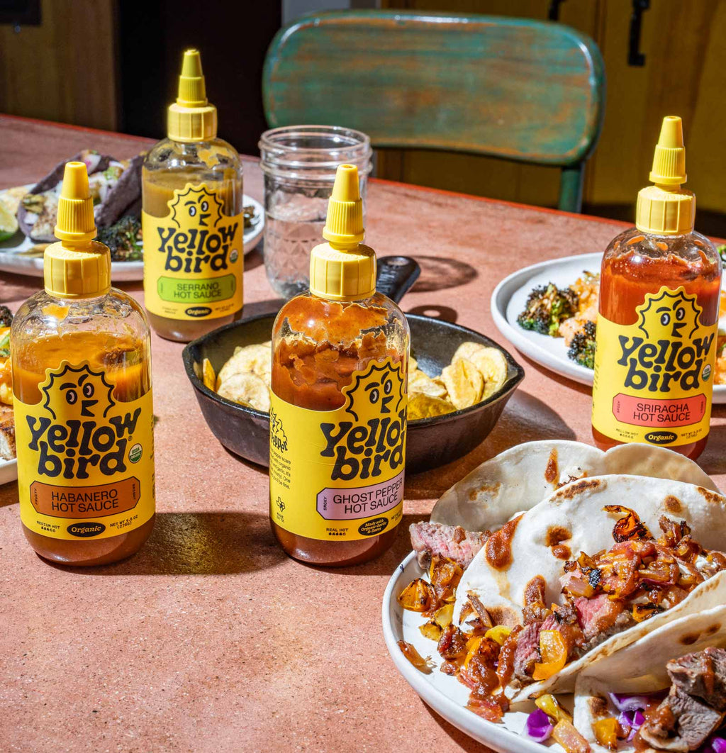 Made with Organic Hot Sauce Variety Set X4