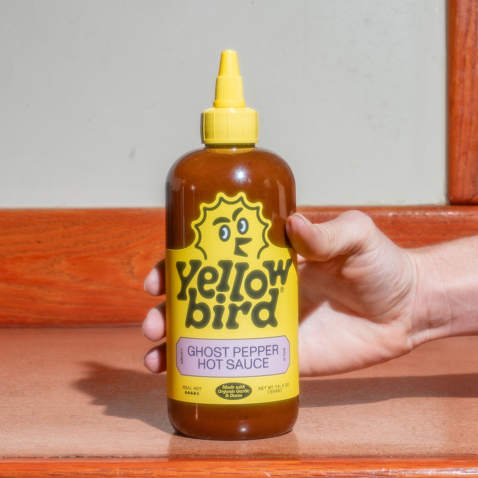Made with Organic Ghost Pepper Hot Sauce U8
