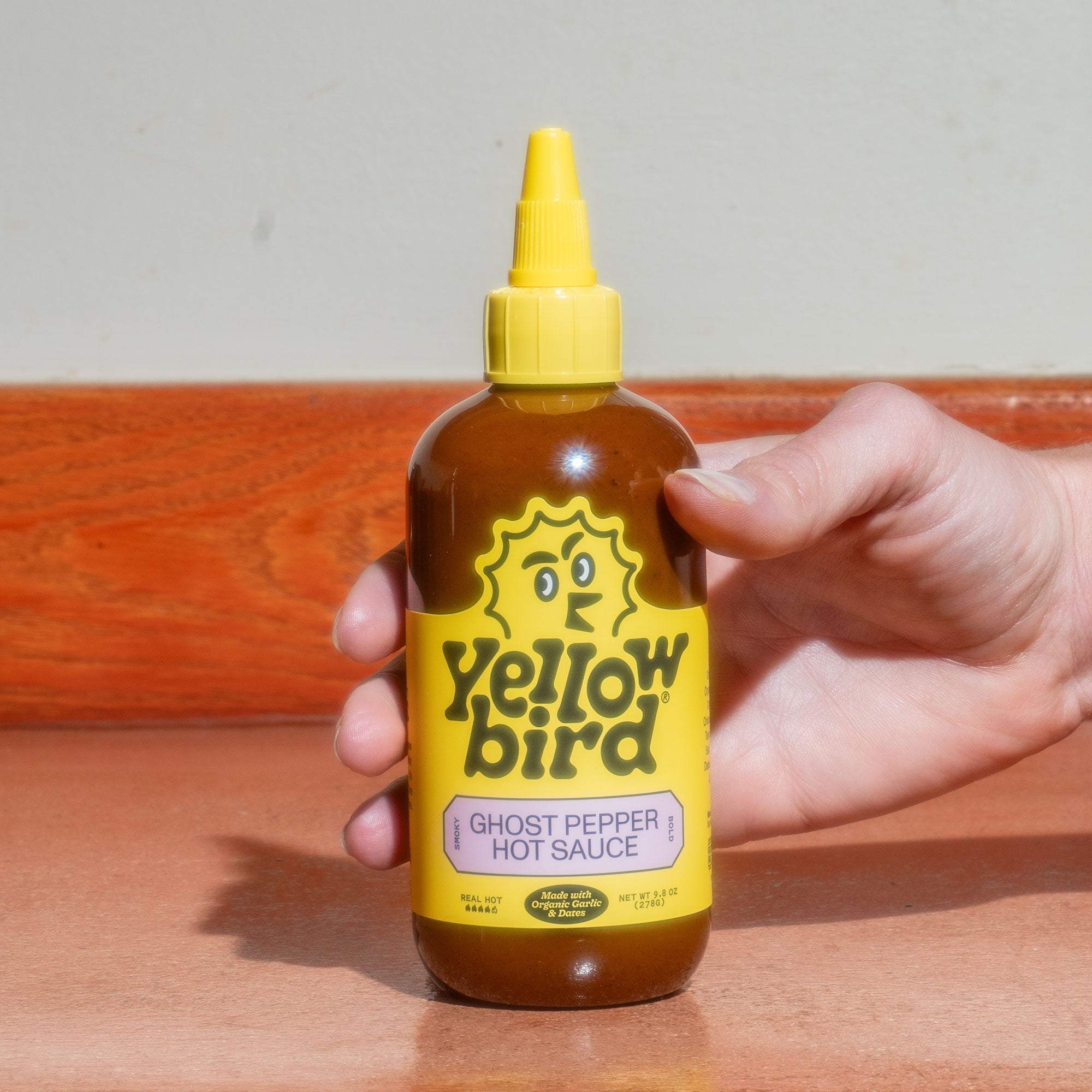 Made with Organic Ghost Pepper Hot Sauce U8