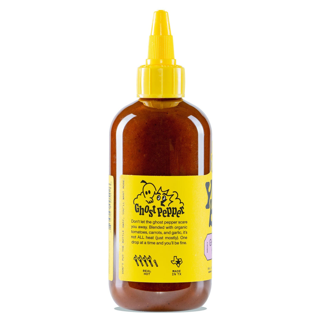 Made with Organic Ghost Pepper Hot Sauce U8