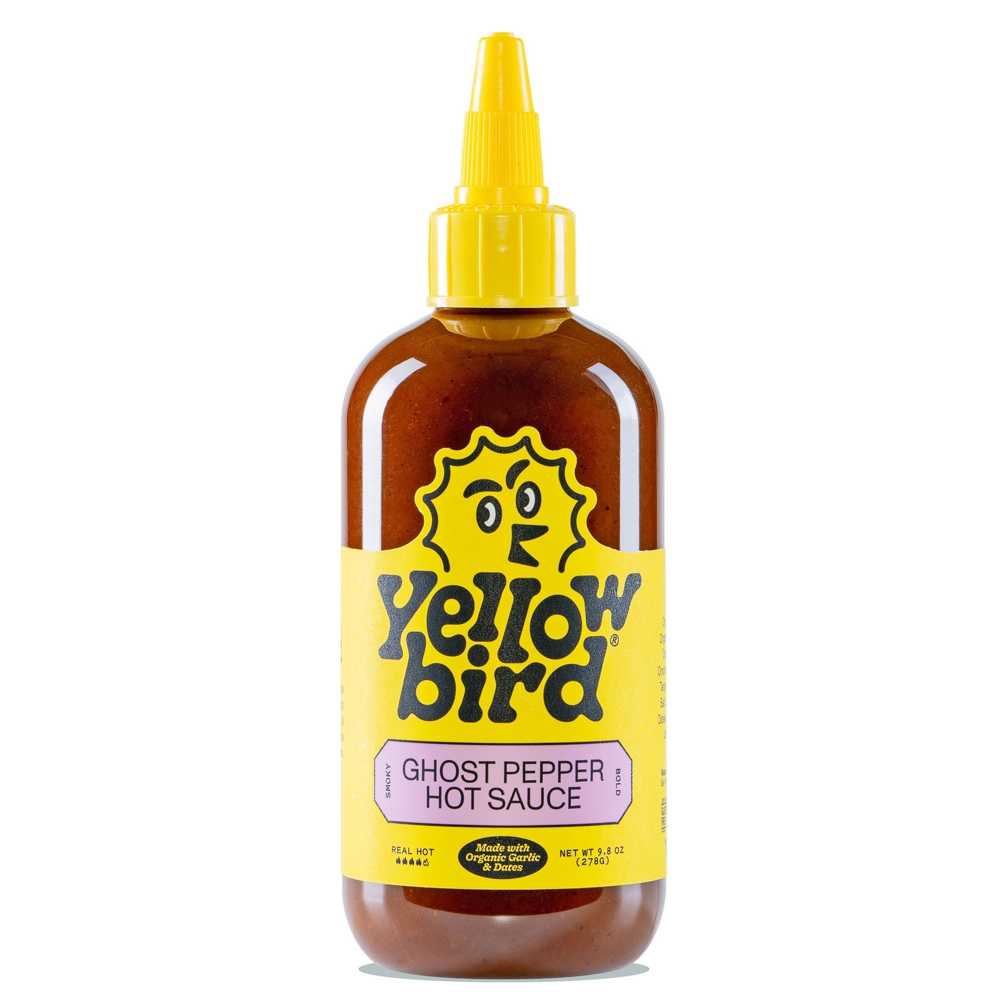 Made with Organic Ghost Pepper Hot Sauce U8