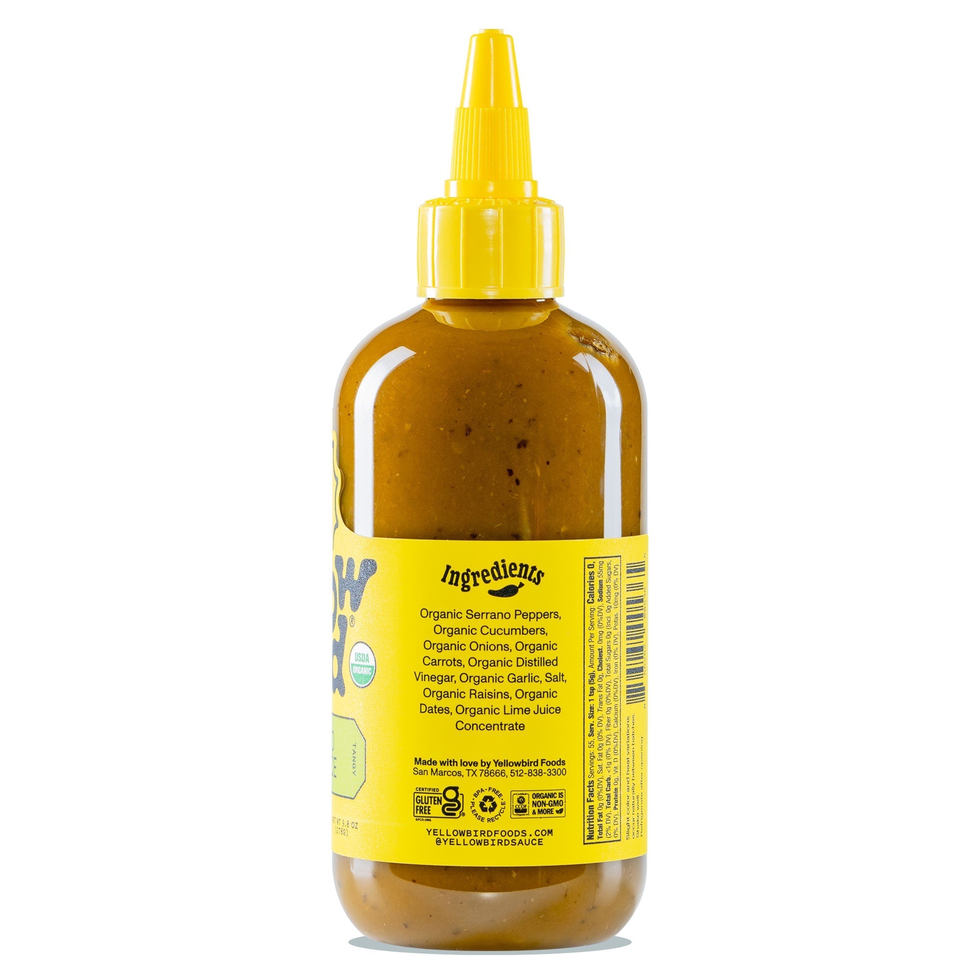 Organic Serrano Hot Sauce R4